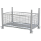 Mesh box pallet | 1,30m x 0,70m x 0,70m | galvanized | with closed hook